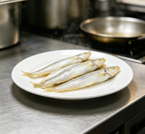 Delicate Fresh Anchovies