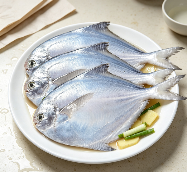 Fresh Silver Pomfret