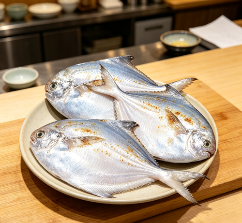 Fresh Silver Pomfret