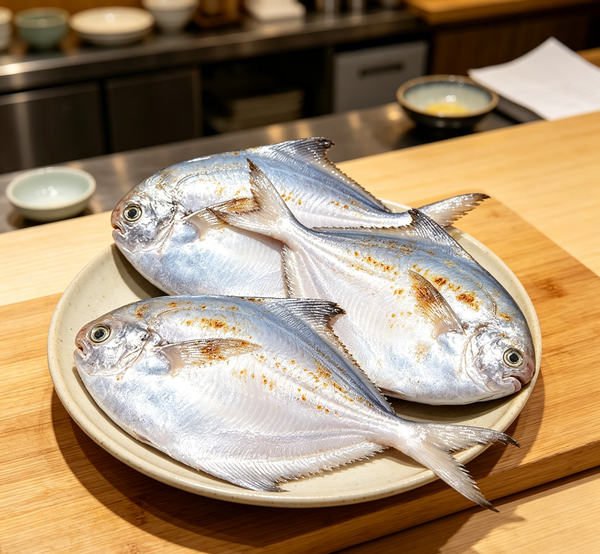 Fresh Silver Pomfret